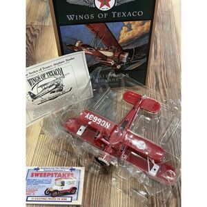 Wings Of Texaco 1931 Stearman Biplane ERTL Diecast Airplane 3rd in Series